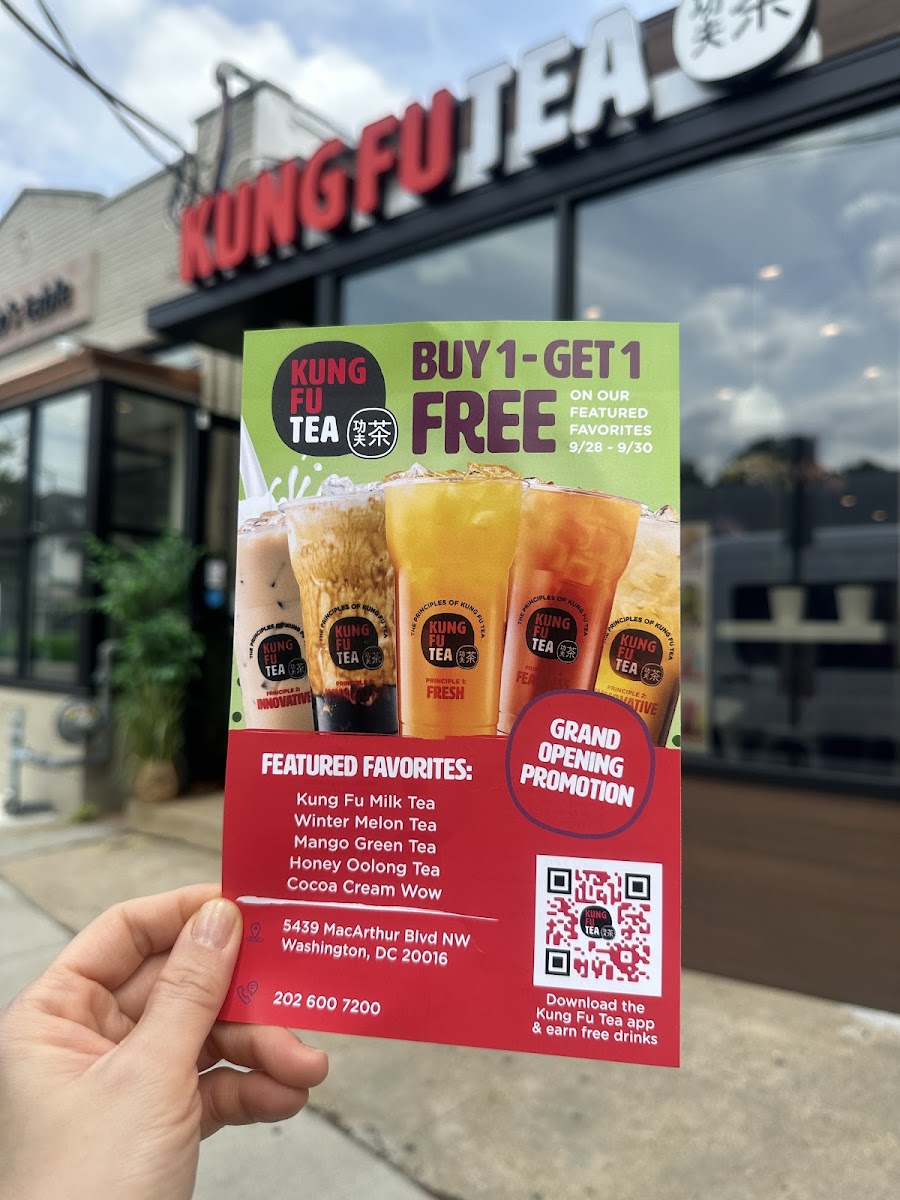 Kung Fu Tea Photo Menu 10