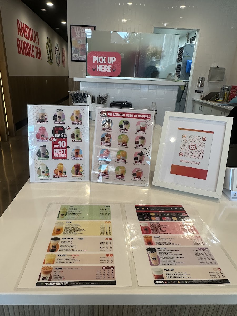 Kung Fu Tea Photo Menu 8
