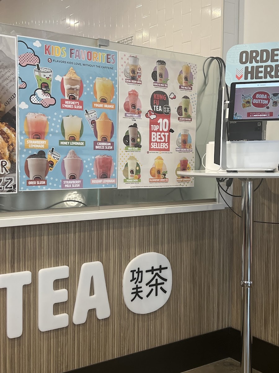 Kung Fu Tea Photo Menu 9