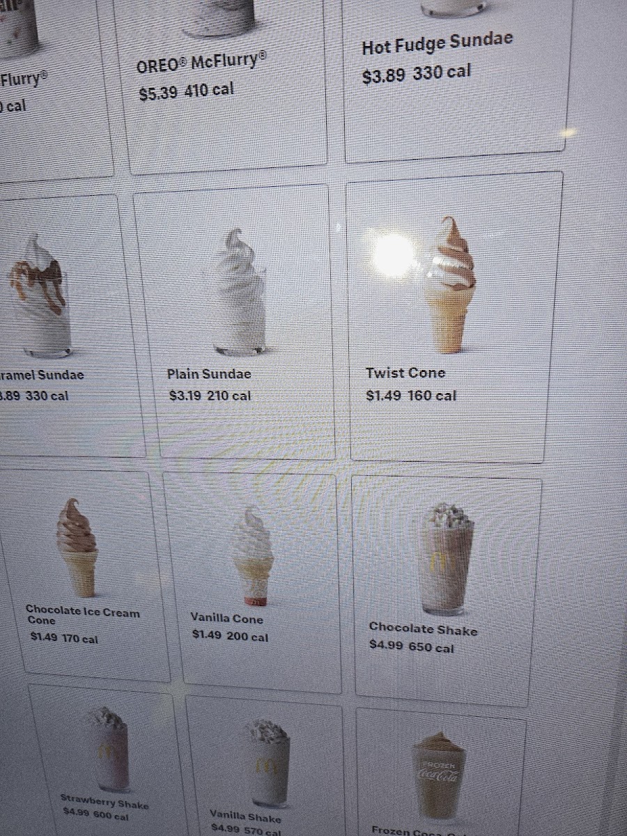 McDonald's Photo Menu 1
