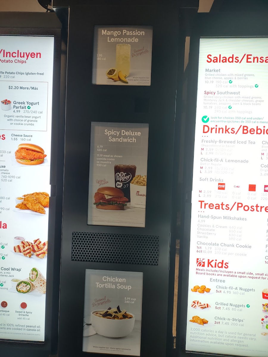 Chick-fil-A Photo Menu 3