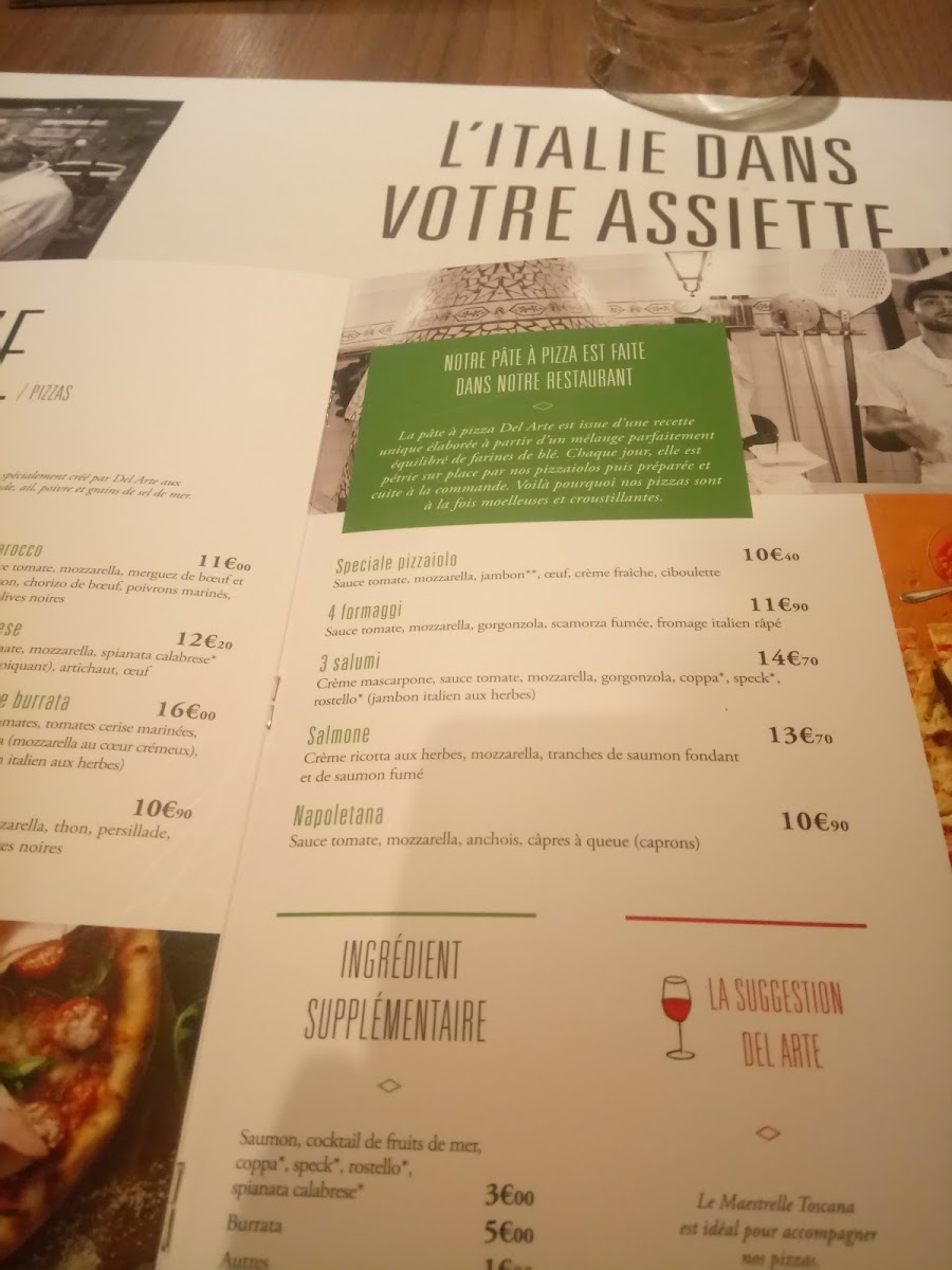 Del Arte Photo Menu 3