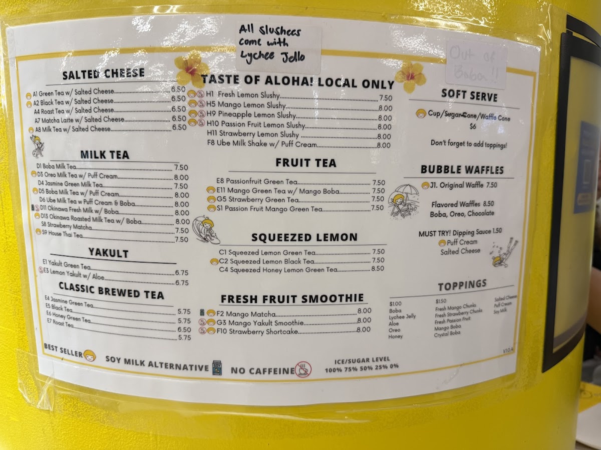 Happy Lemon Photo Menu 2