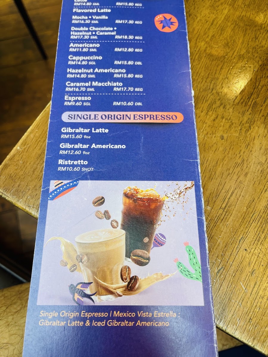The Coffee Bean & Tea Leaf Photo Menu 2