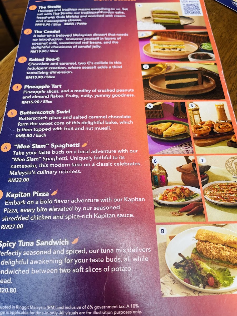 The Coffee Bean & Tea Leaf Photo Menu 5