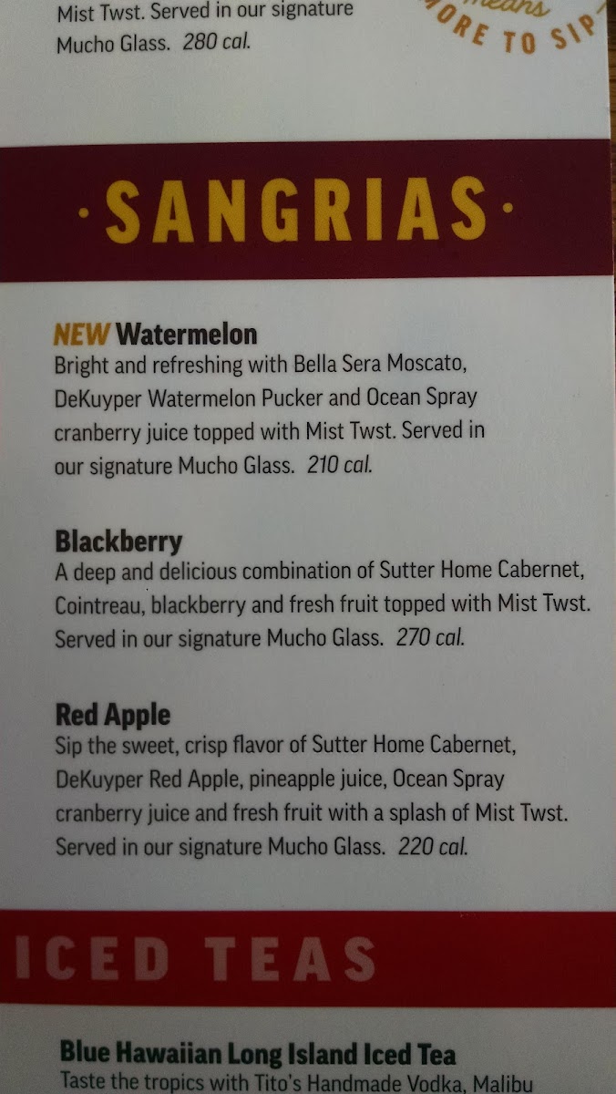 Applebee's Grill + Bar Photo Menu 3