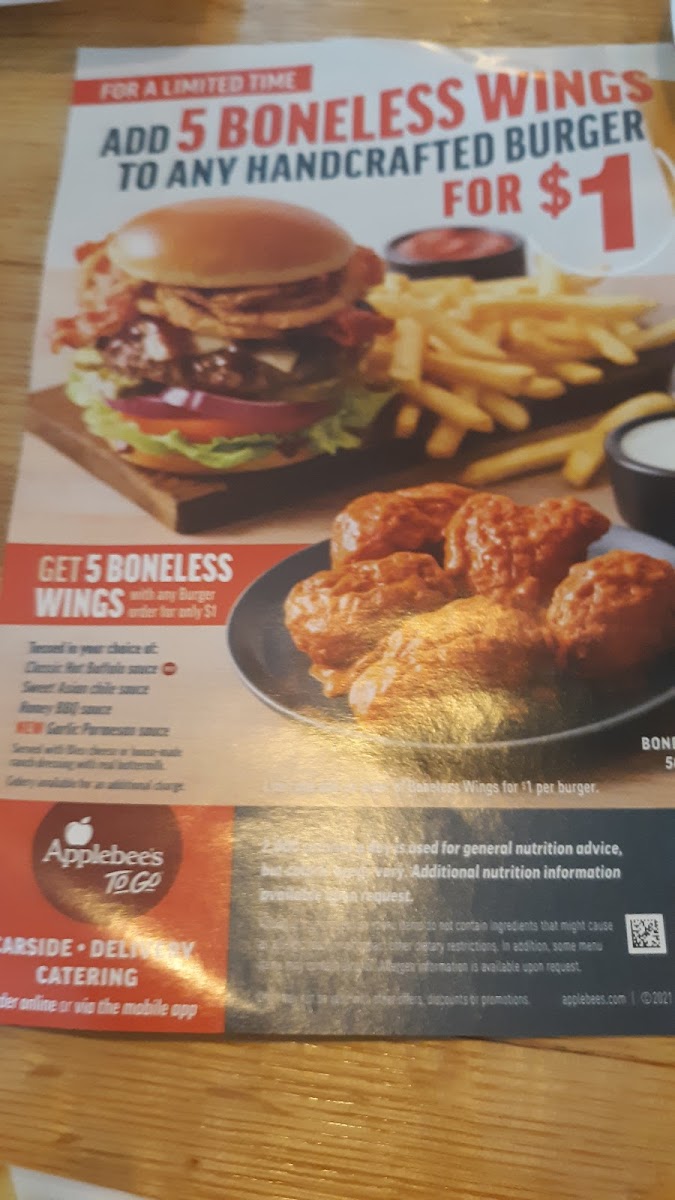 Applebee's Grill + Bar Photo Menu 7