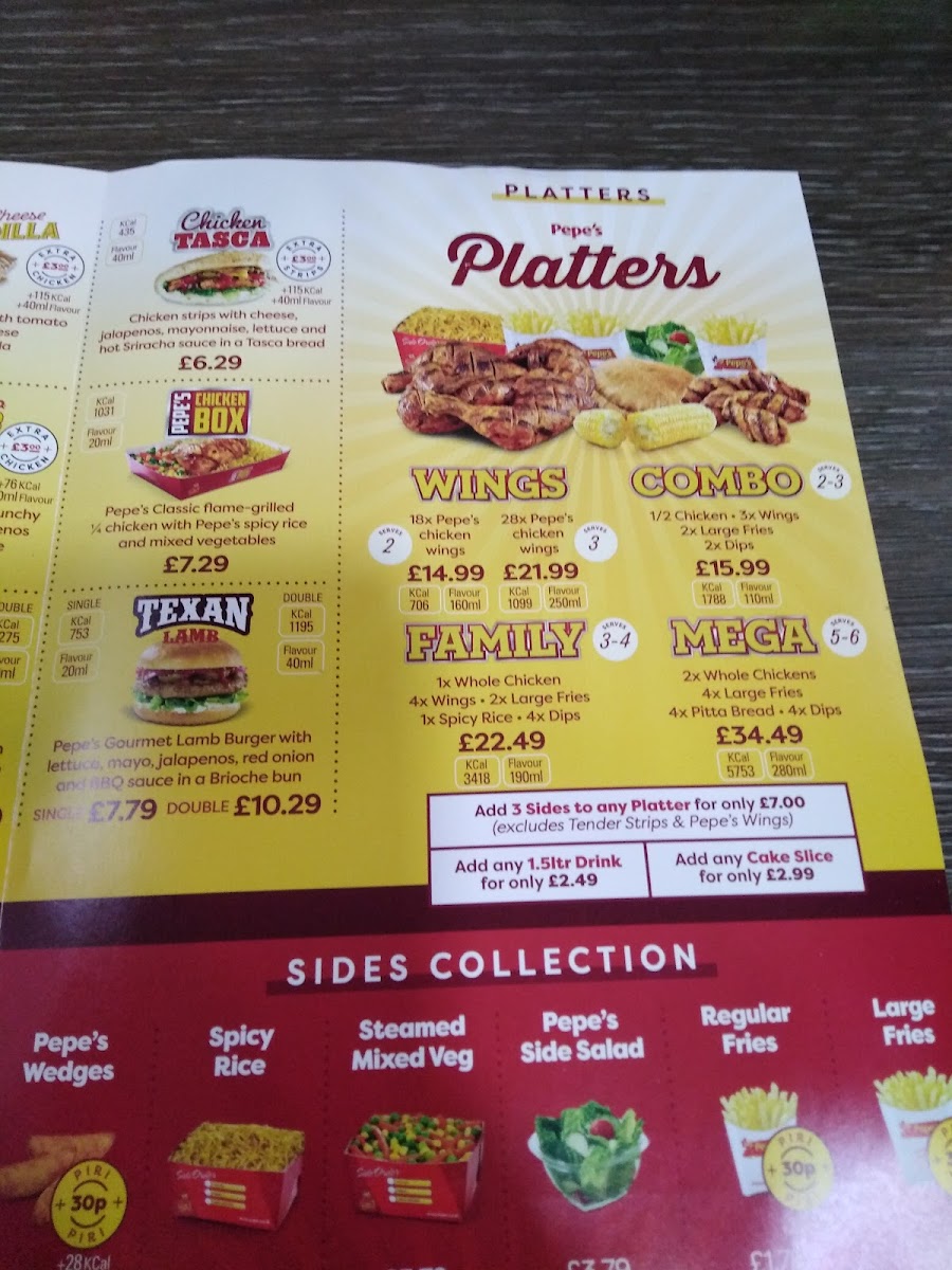 Pepe's Photo Menu 5