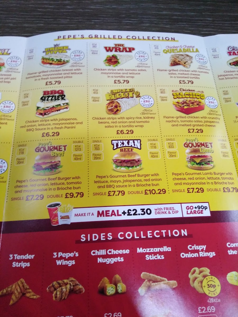 Pepe's Photo Menu 6