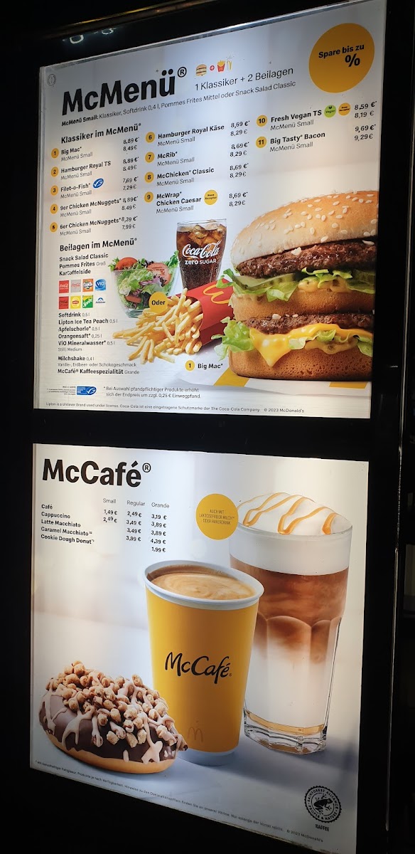 McDonald's Photo Menu 1
