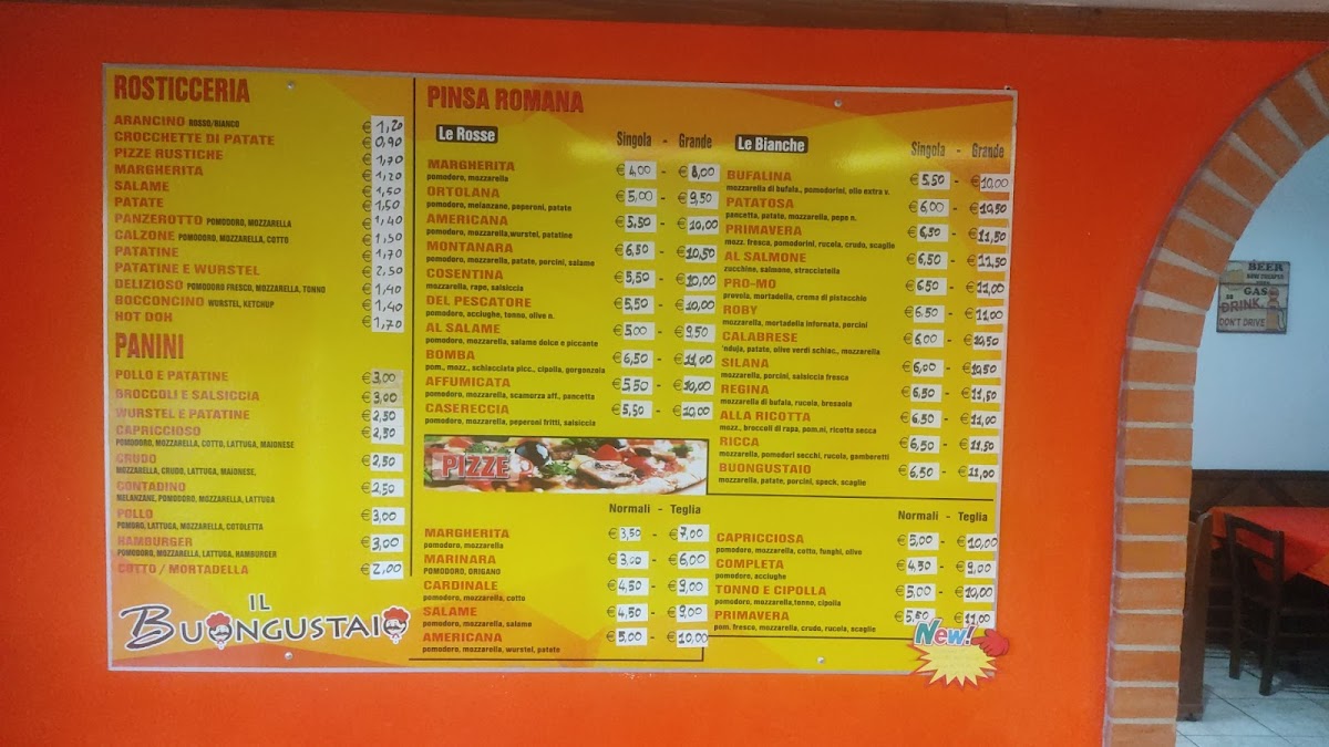 Da Mario Photo Menu 1