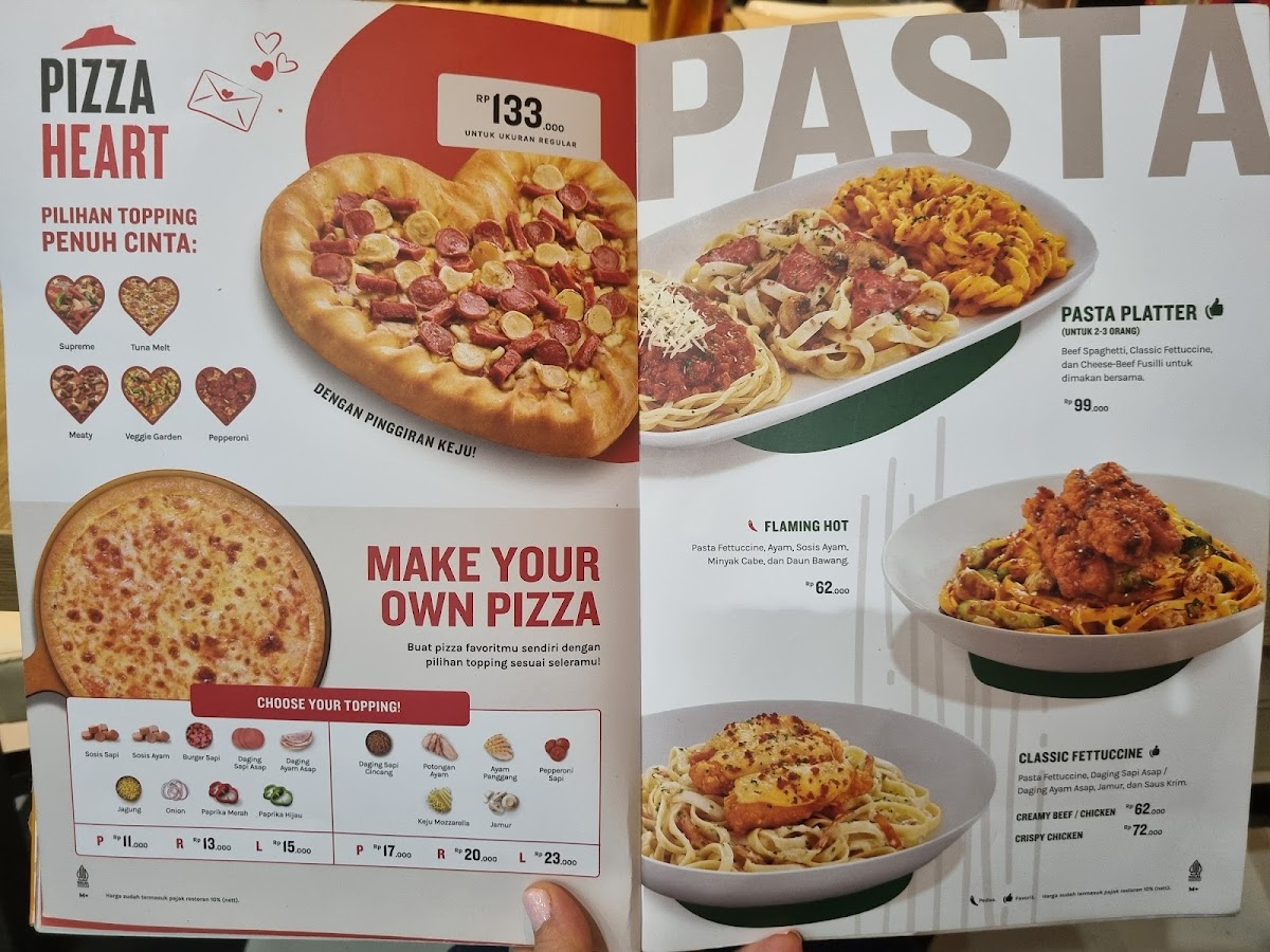 Pizza Hut Photo Menu 2