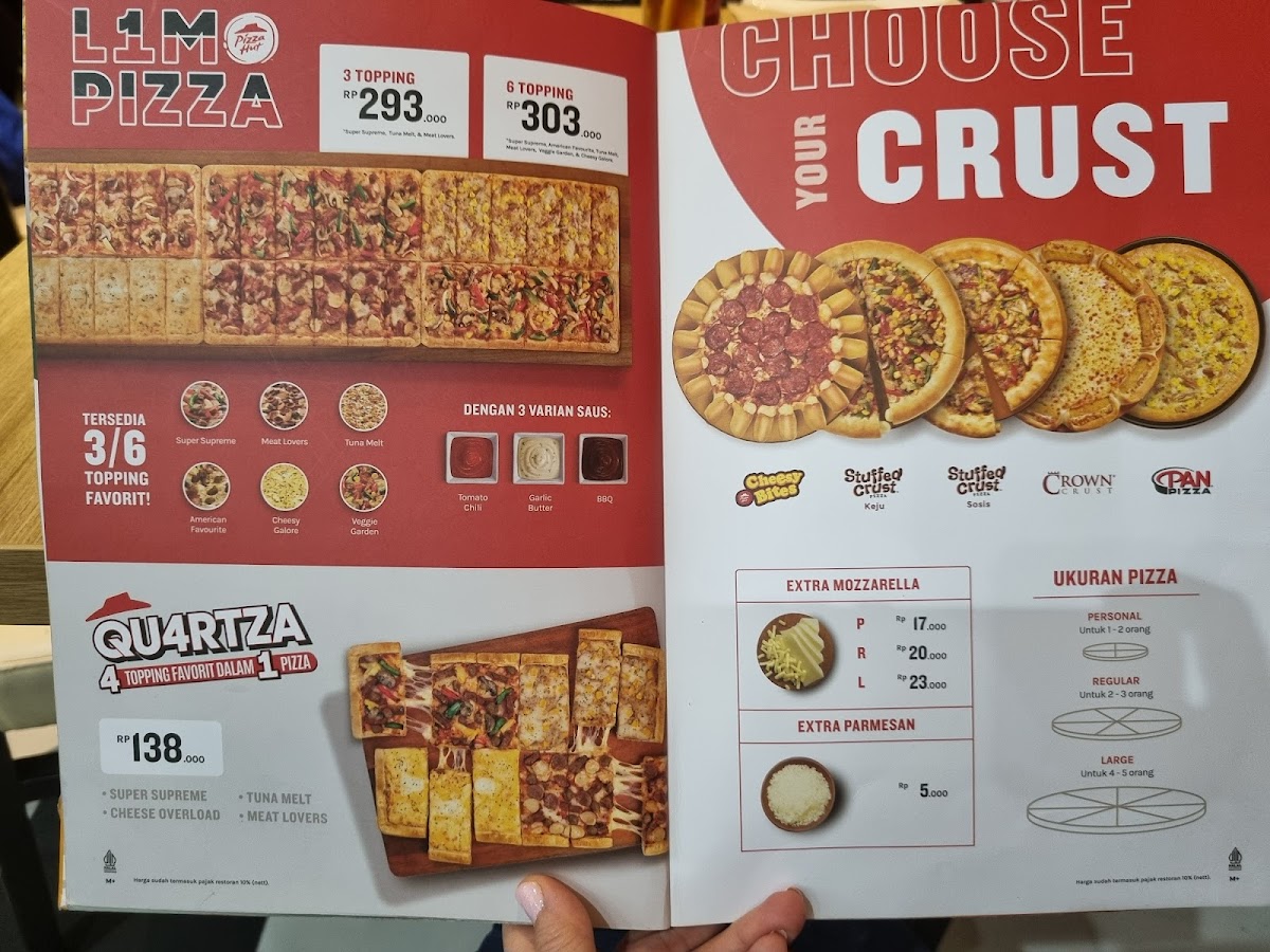 Pizza Hut Photo Menu 3
