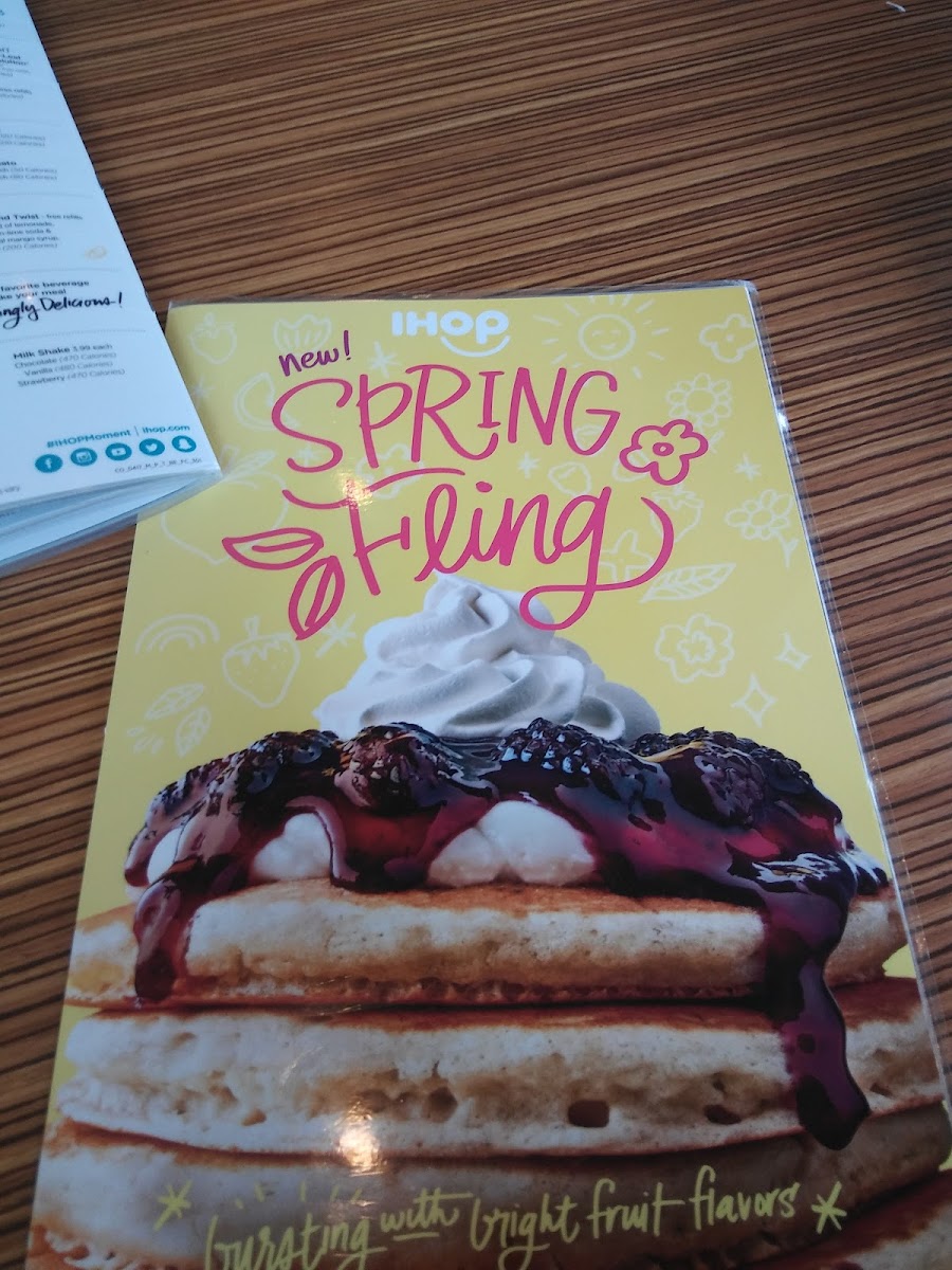 IHOP Photo Menu 5