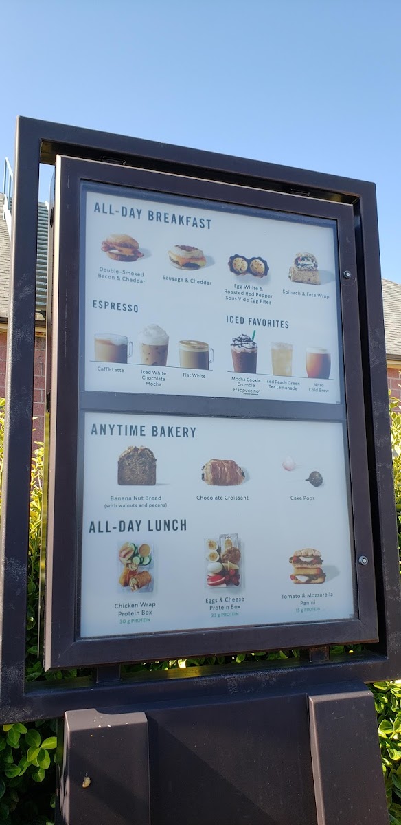 Starbucks Photo Menu 3
