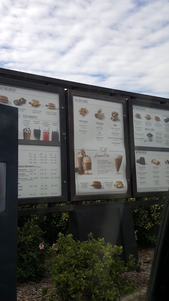 Starbucks Photo Menu 6