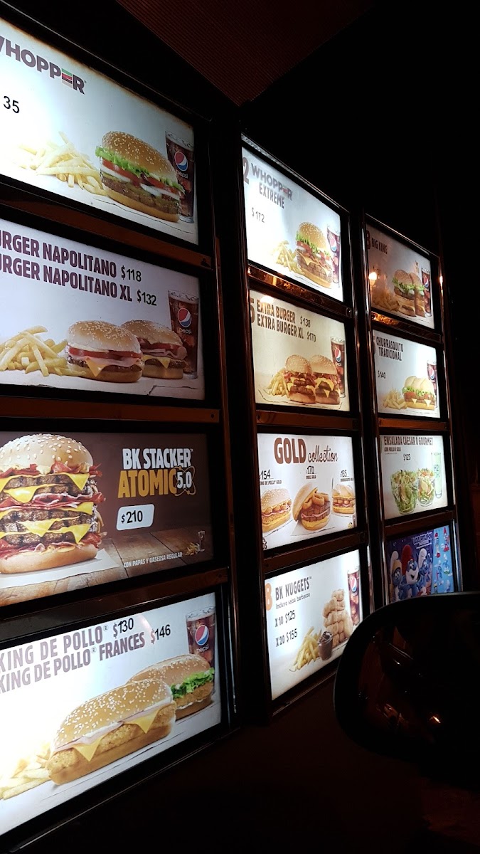 Burger King Photo Menu 5