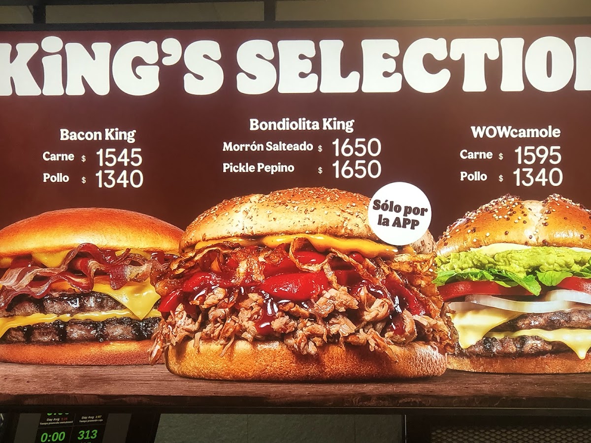 Burger King Photo Menu 6