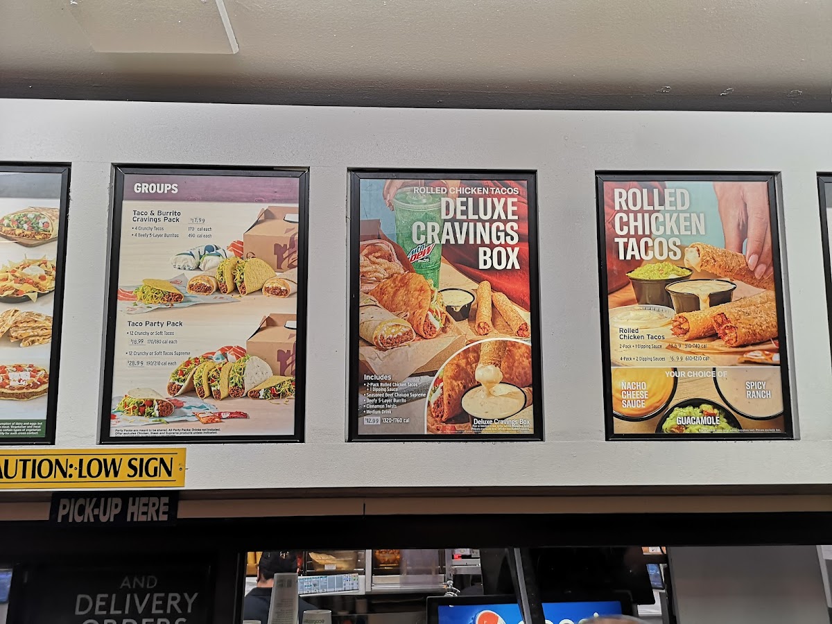 Taco Bell Photo Menu 3