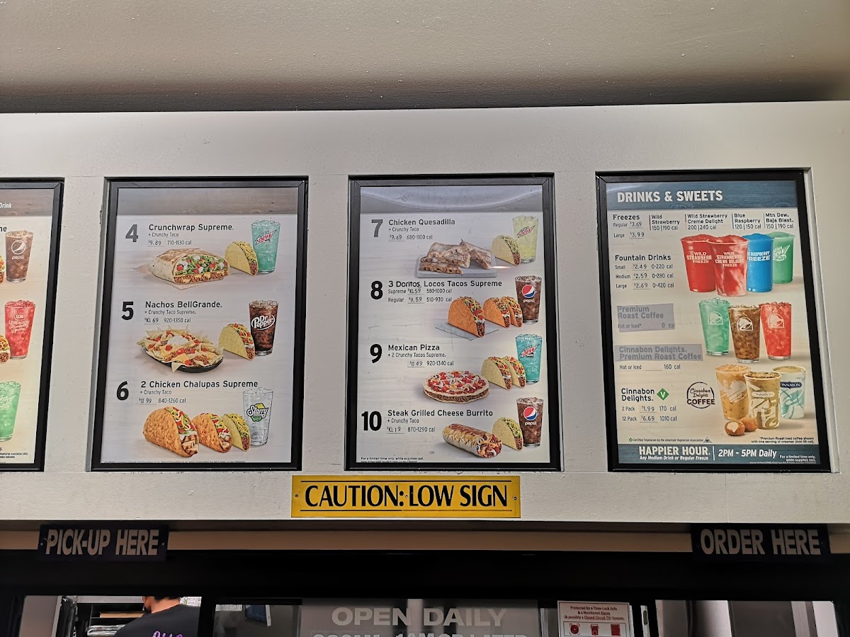 Taco Bell Photo Menu 5