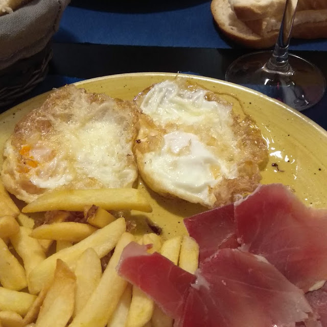 Huevos Fritos Con Jamón Y Patatas