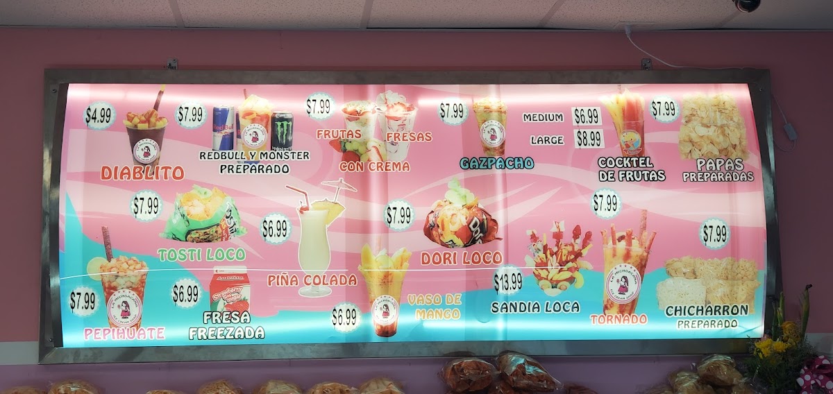 La Michoacana Photo Menu 4