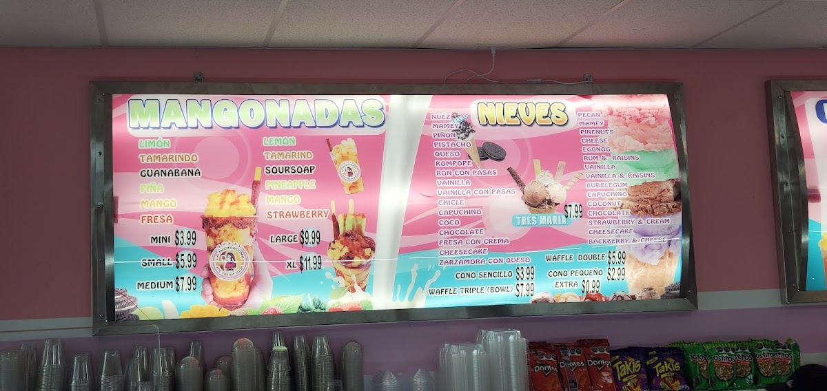 La Michoacana Photo Menu 7
