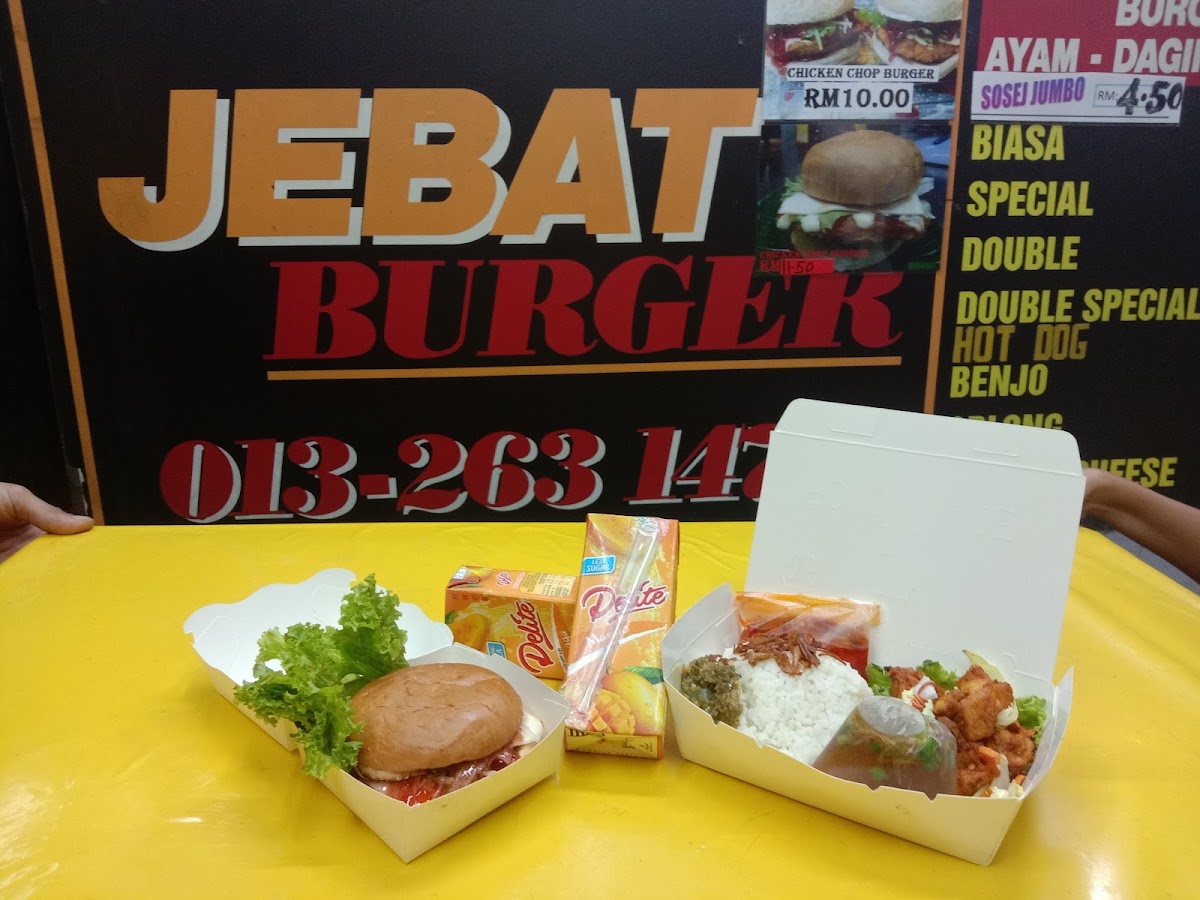Jebat Burger Photo Menu 3