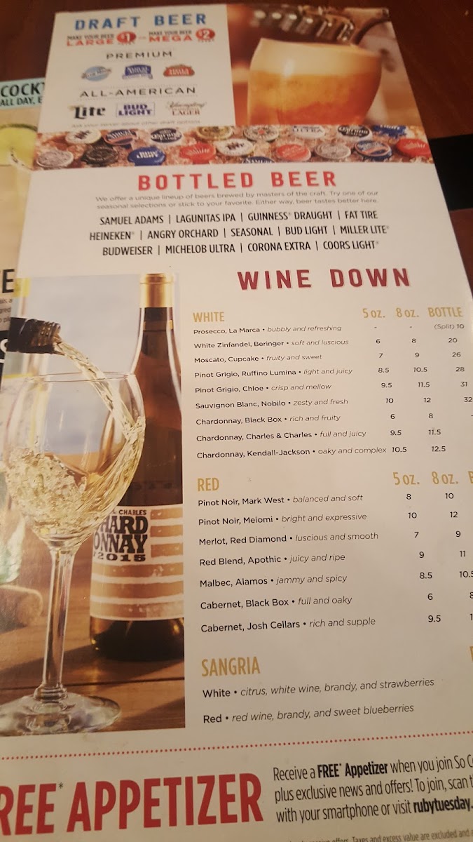 Ruby Tuesday Photo Menu 7