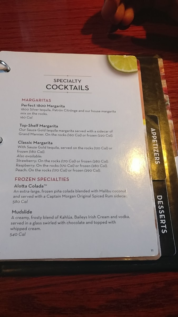 Red Lobster Photo Menu 10