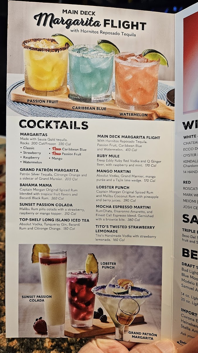 Red Lobster Photo Menu 3