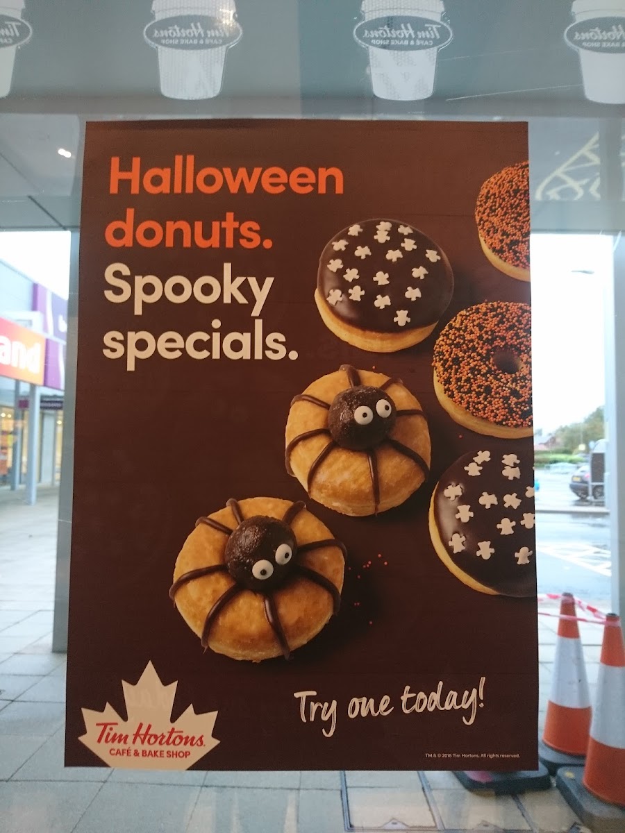 Tim Hortons Photo Menu 1