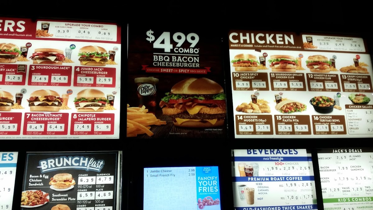 Jack in the Box Photo Menu 3