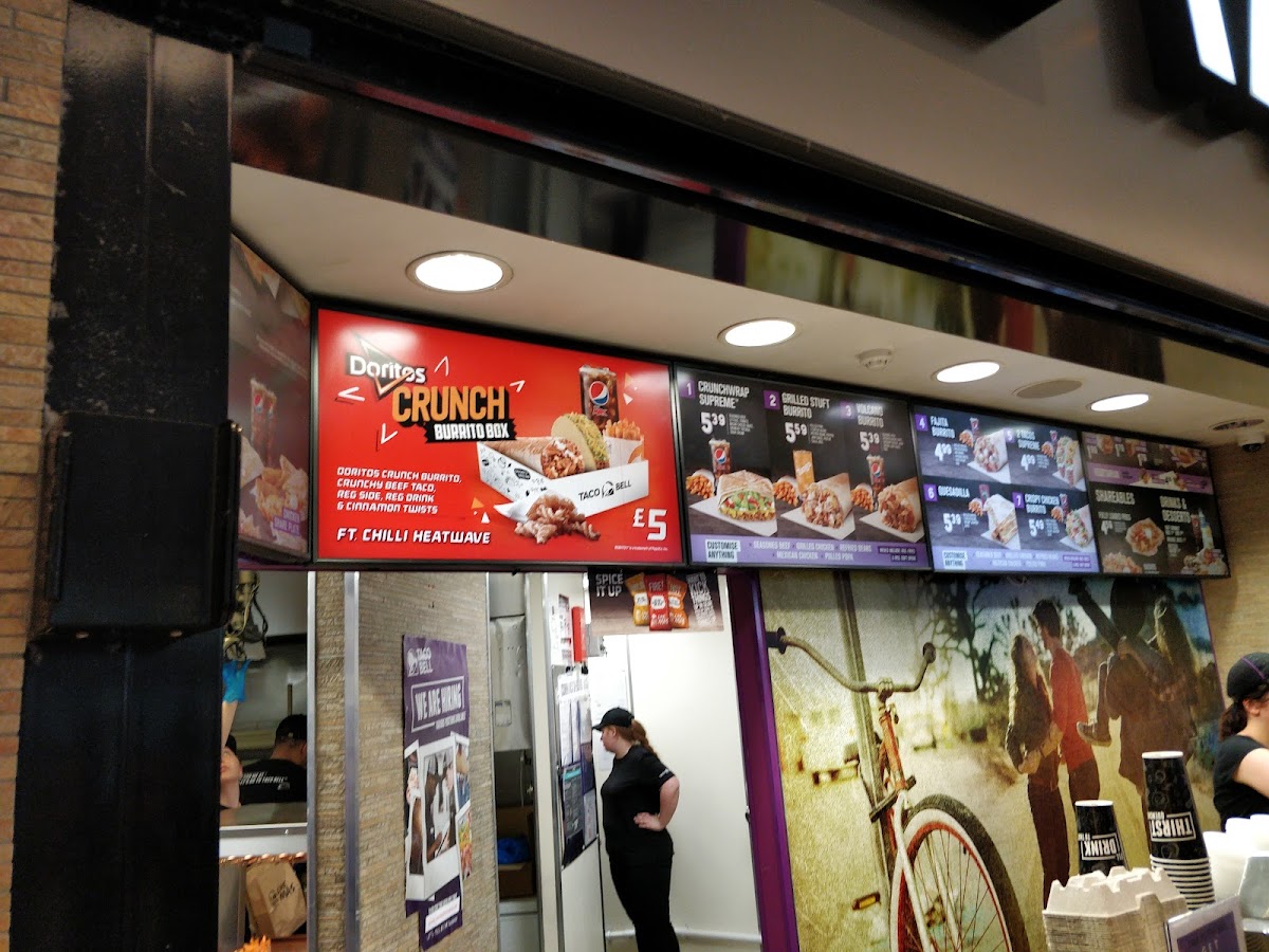 Taco Bell Photo Menu 4