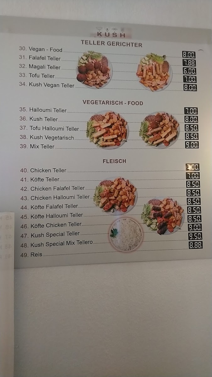 Kush Photo Menu 2