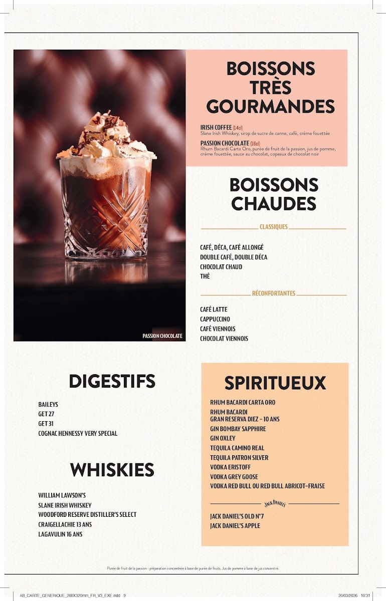 Au Bureau - Pub et Brasserie Photo Menu 7