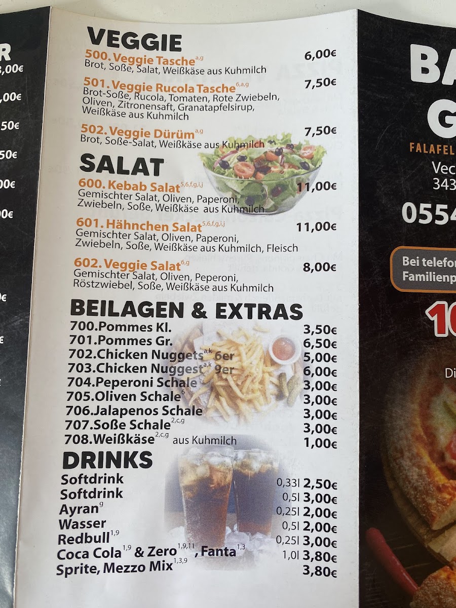 Baba's Grill Photo Menu 3