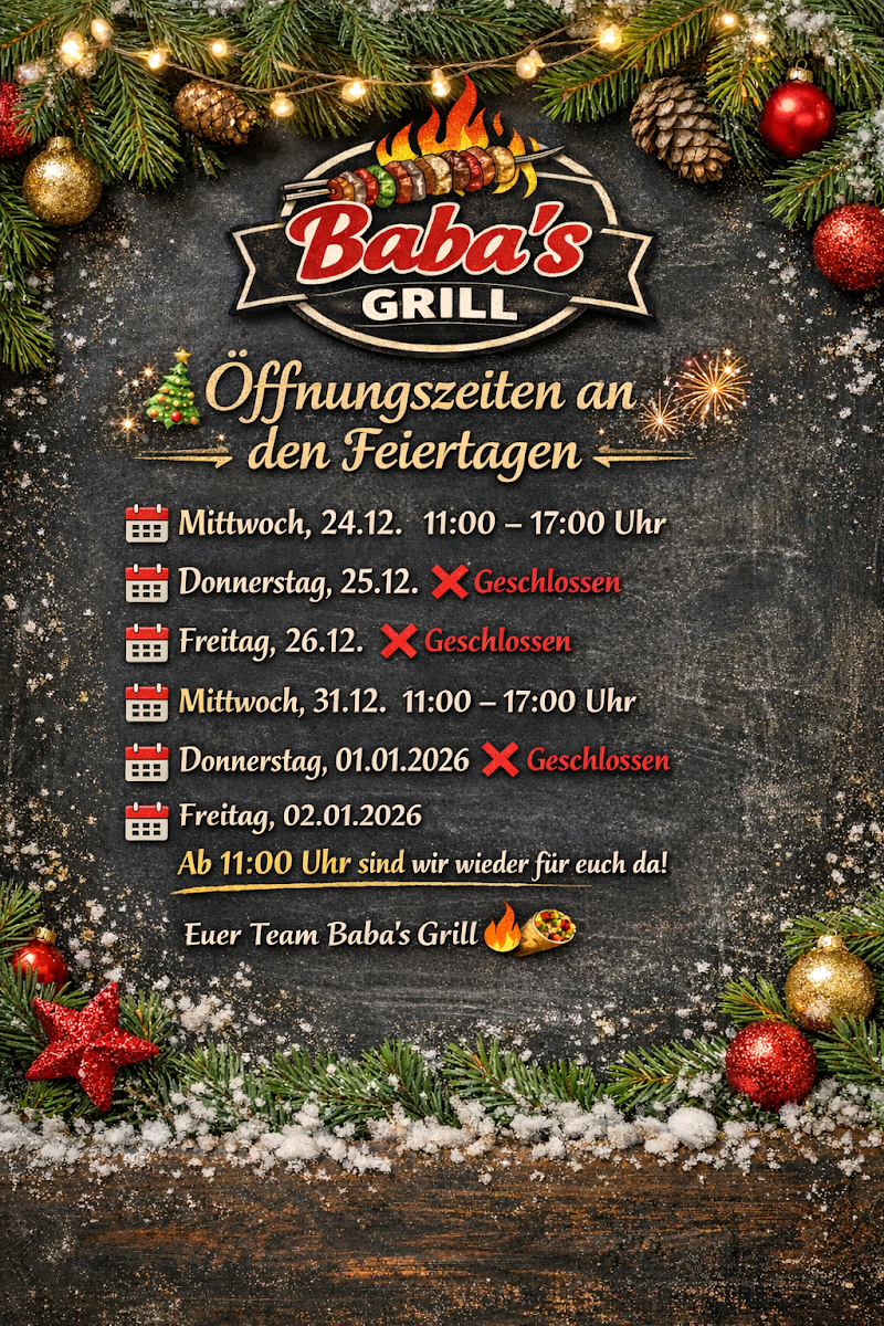 Baba's Grill Photo Menu 8
