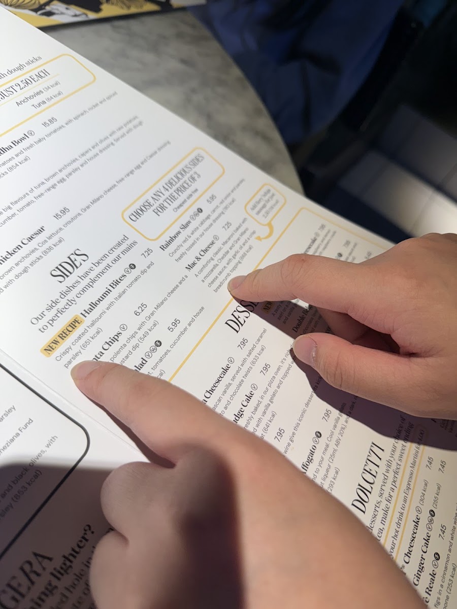 PizzaExpress Photo Menu 4