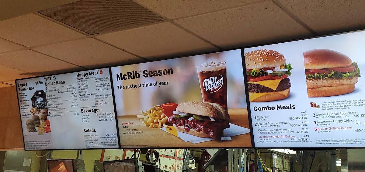 McDonald's Photo Menu 3