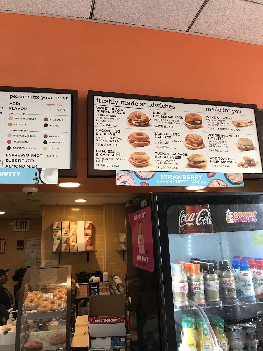 Dunkin' Photo Menu 3