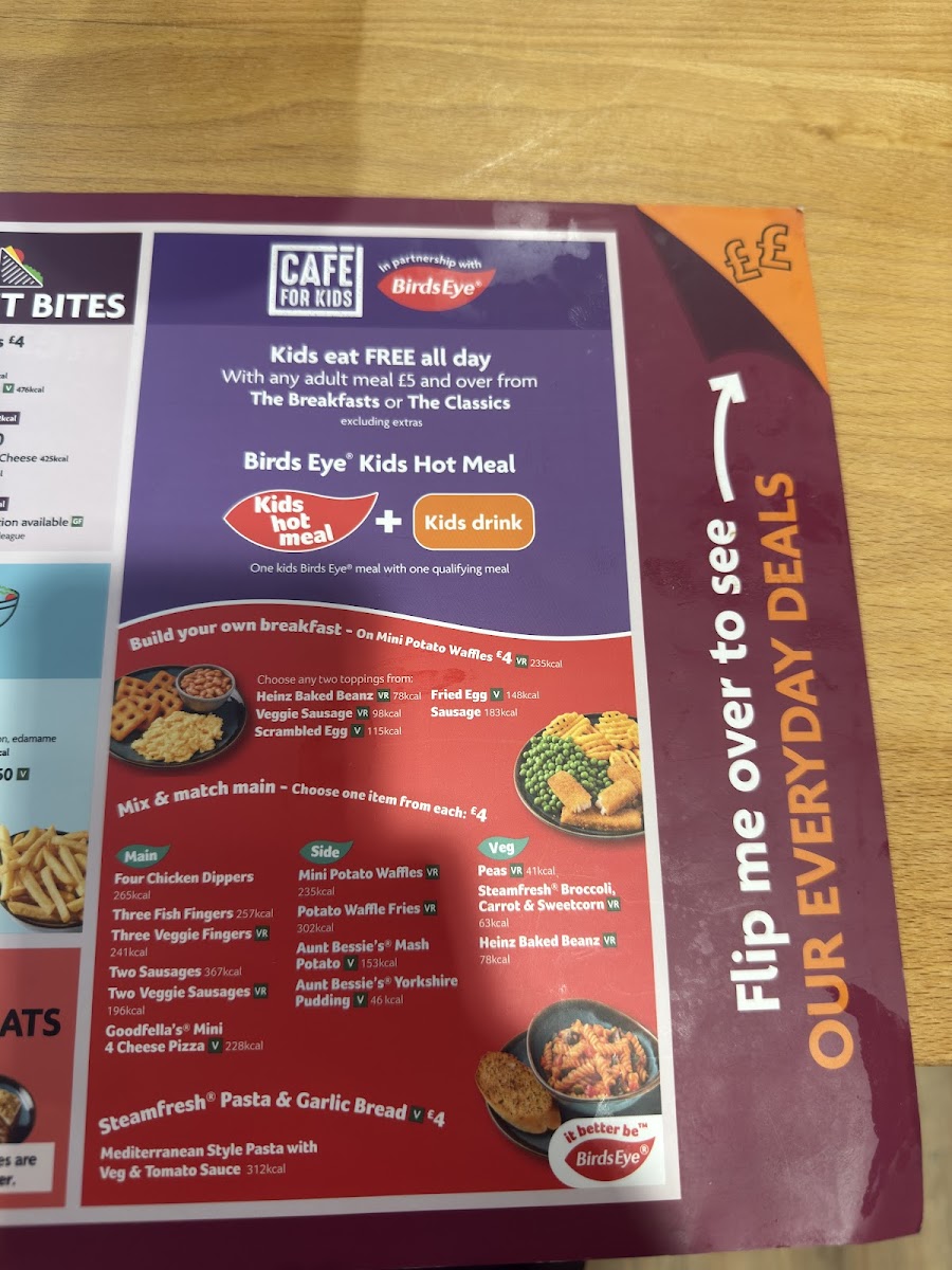 Morrisons Cafe Photo Menu 2