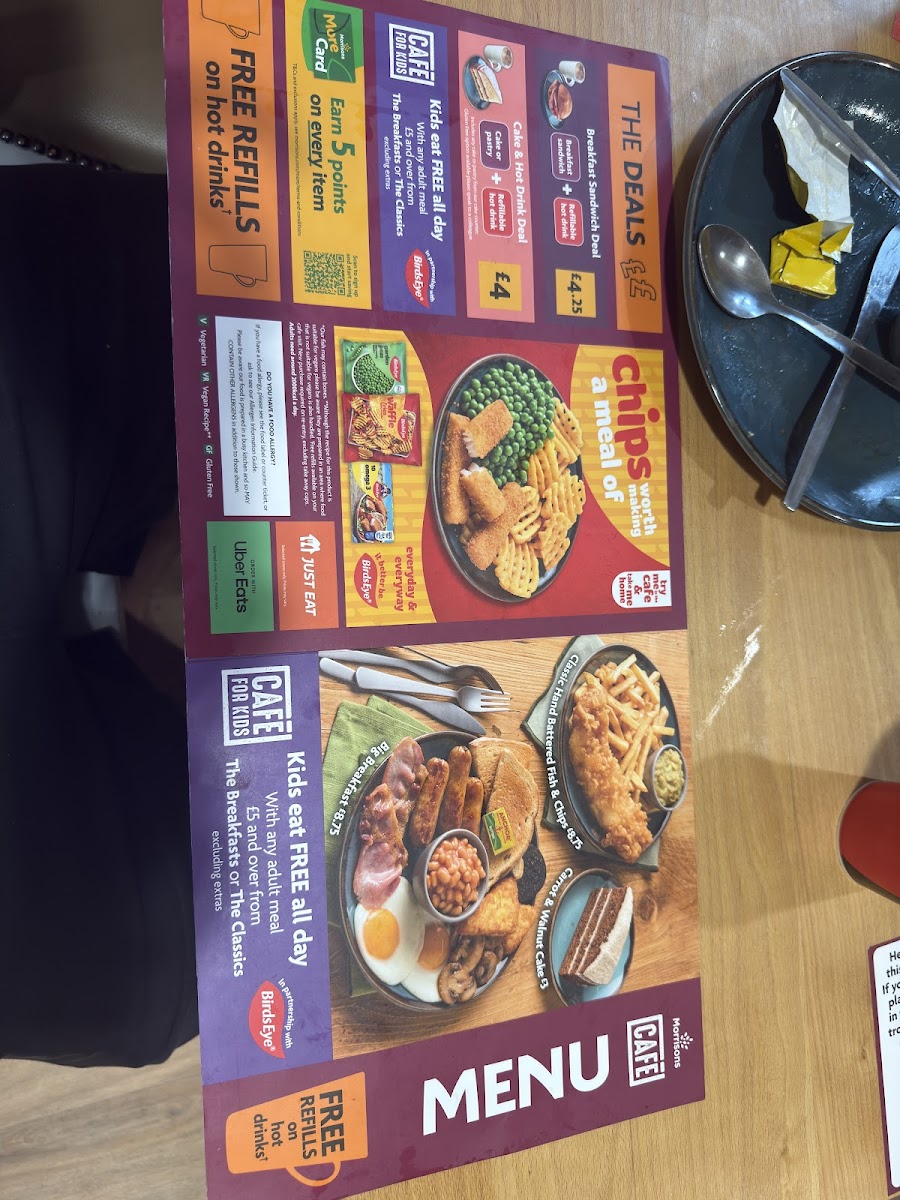 Morrisons Cafe Photo Menu 5