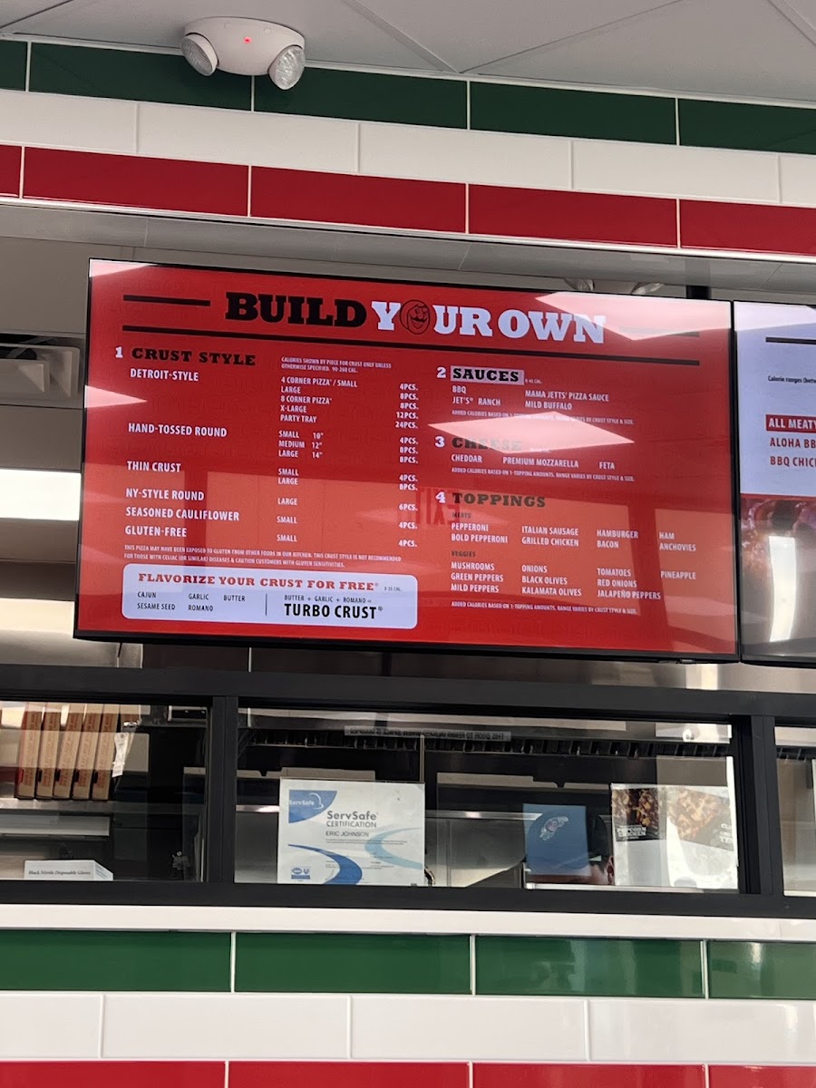 Jet's Pizza Photo Menu 2