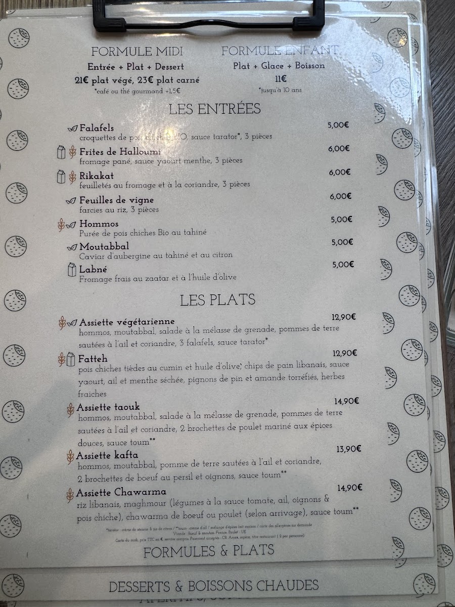 Aklé Photo Menu 2