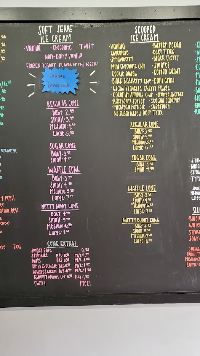Brink's Ice Cream Express Photo Menu 3