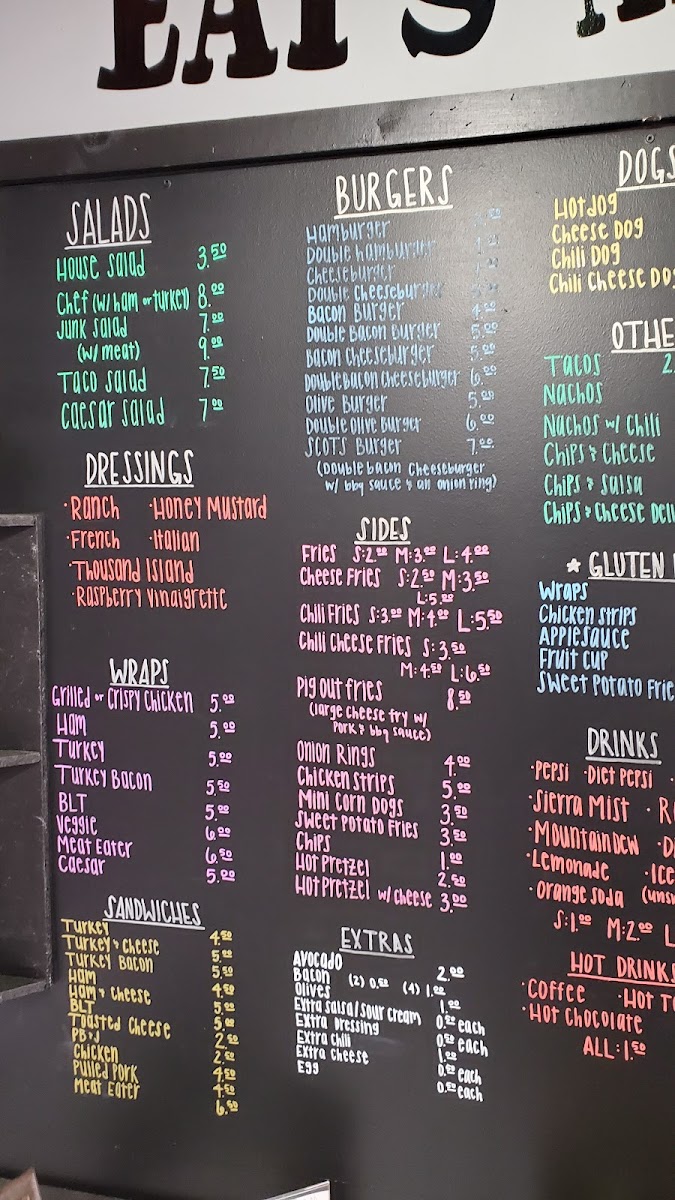 Brink's Ice Cream Express Photo Menu 5