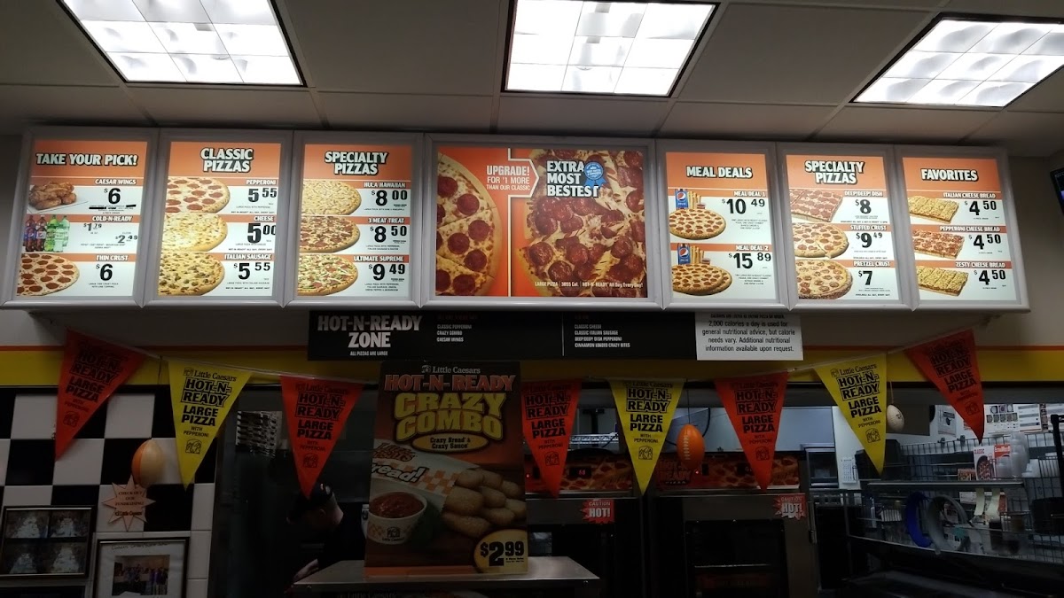 Little Caesars Pizza Photo Menu 1