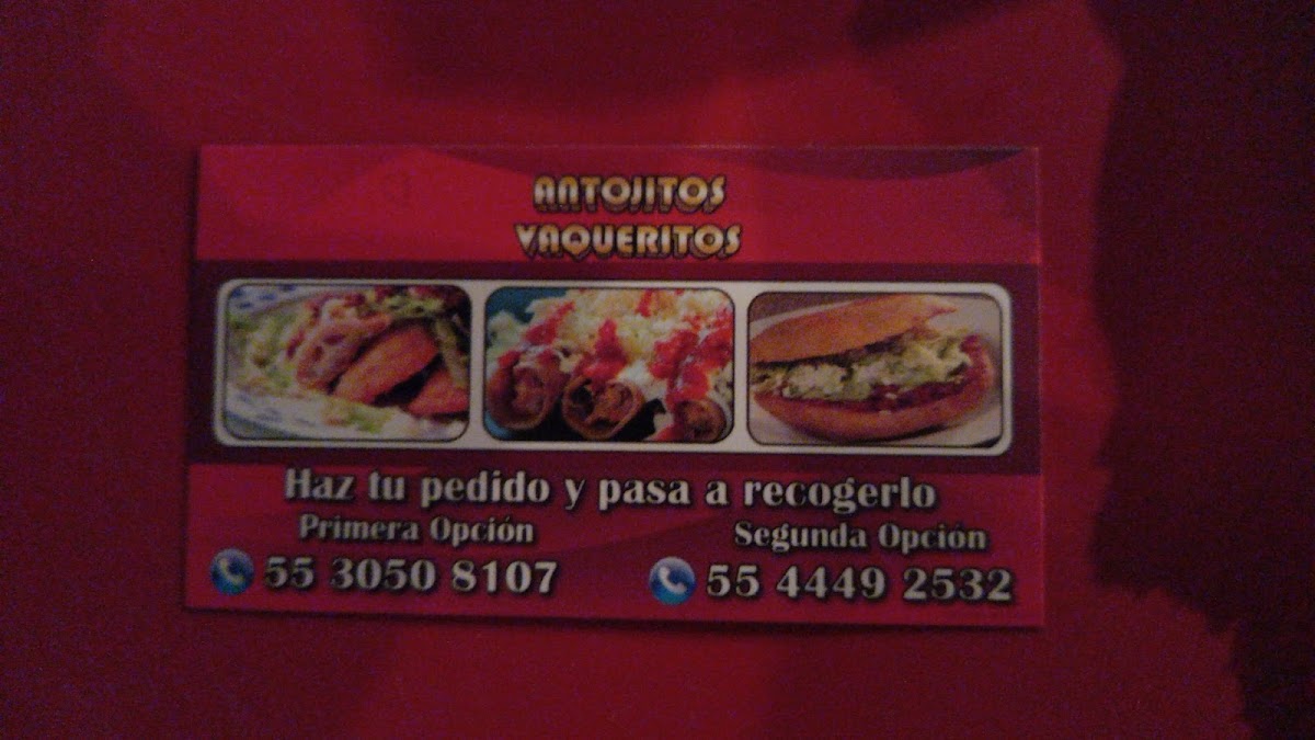 Antojitos vaqueritos Photo Menu 2