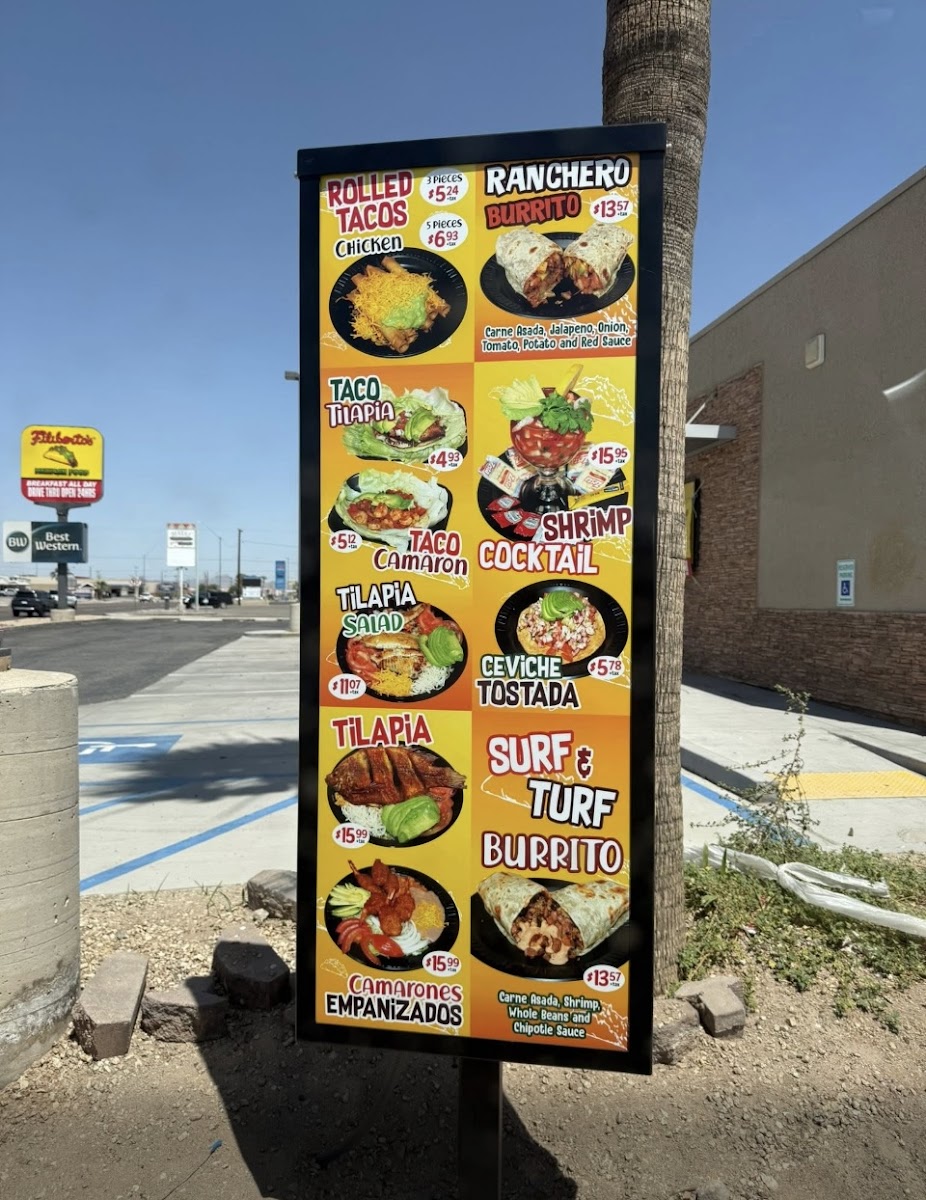 Filiberto's Mexican Food Photo Menu 3